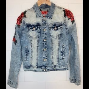 Embroidered Jean Jacket